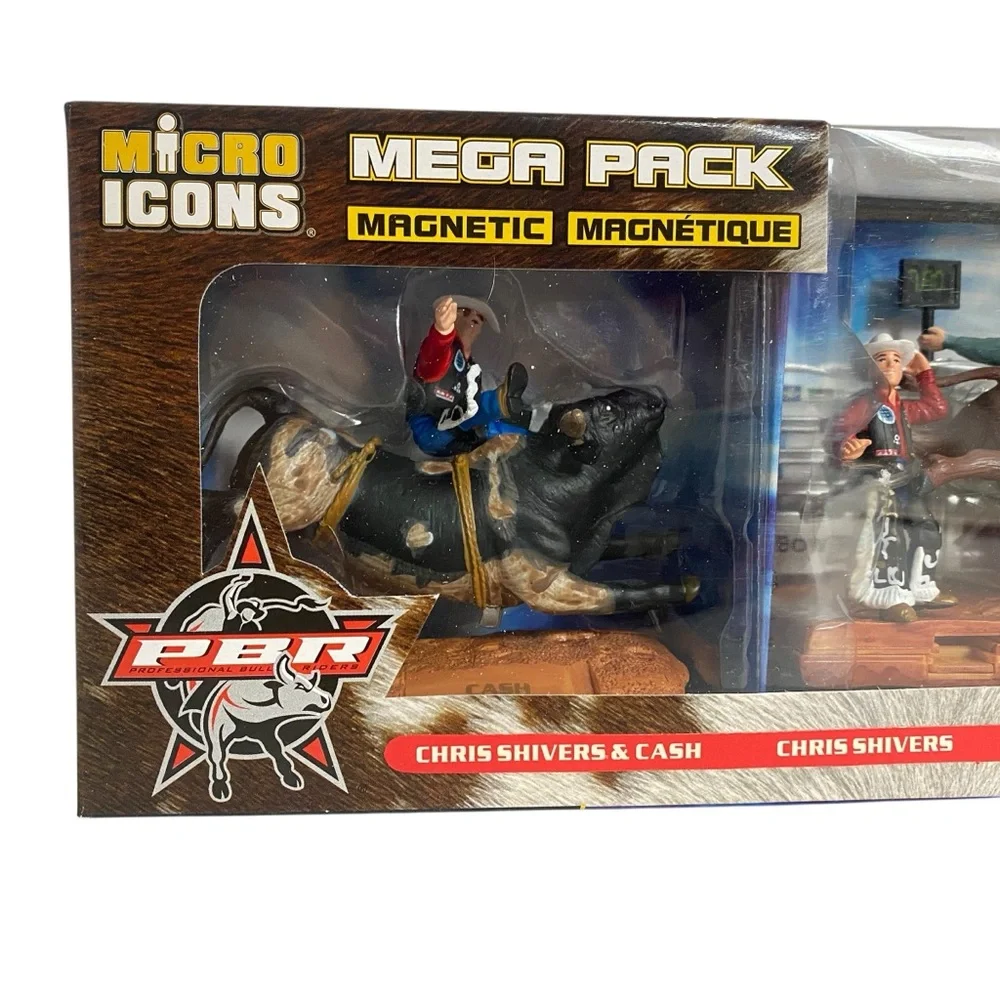 PBR Micro Icons Mega Pack Chris Shivers Cash Justin McBride Little Yellow Jacket